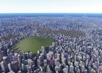 On-the-fly Generation and Rendering of Infinite Cities on the GPU